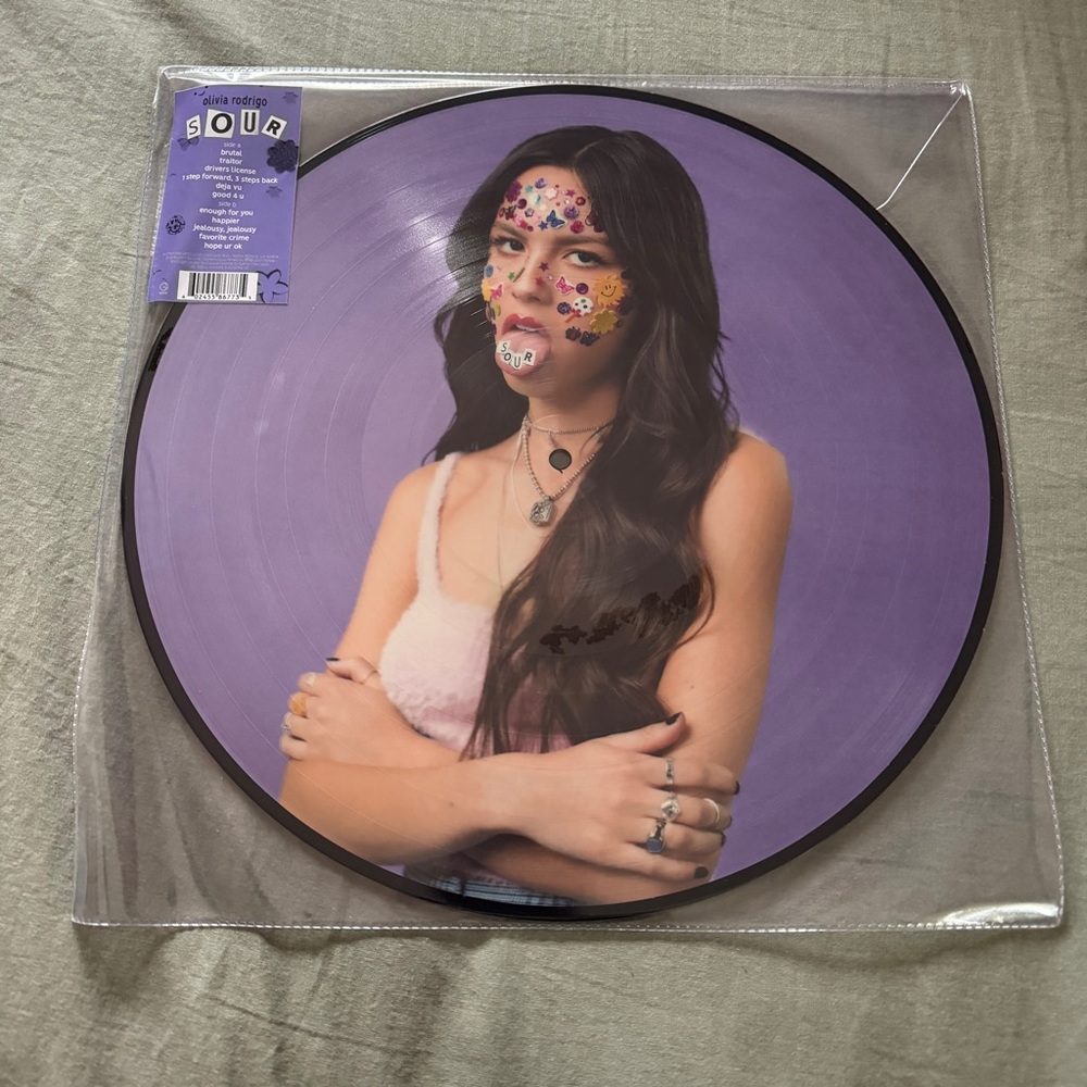 olivia rodrigo sour picture disc